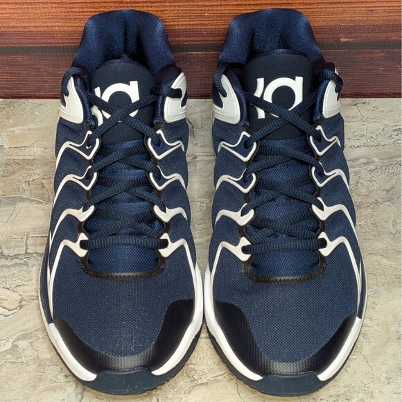 Nike KD17 TB Men\'s 9 College Navy White Basketball Shoes FV1307-400 main image 8